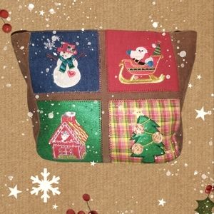 Kim Roger Christmas Corduroy Tote